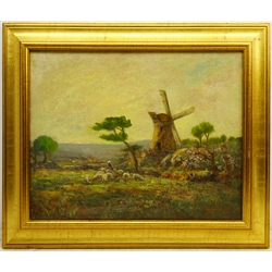 John Bowman (Staithes Group 1872-?): Ugthorpe Mill near Whitby, oil on canvas signed and dated 1901, 42cm x 52cm
Provenance: exh. Peter Haworth, Milnthorpe Cumbria; with Phillips & Sons Fine Art, Marlow June 1978 