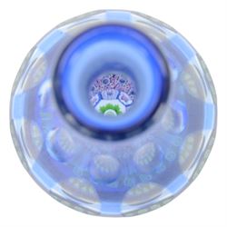 Perthshire Crieff millefiori glass scent bottle, together with a Caithness glass paperweight and another paperweight 