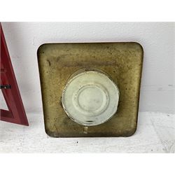 Electric neon Budweiser advertising sign, together with a Foster's example etc