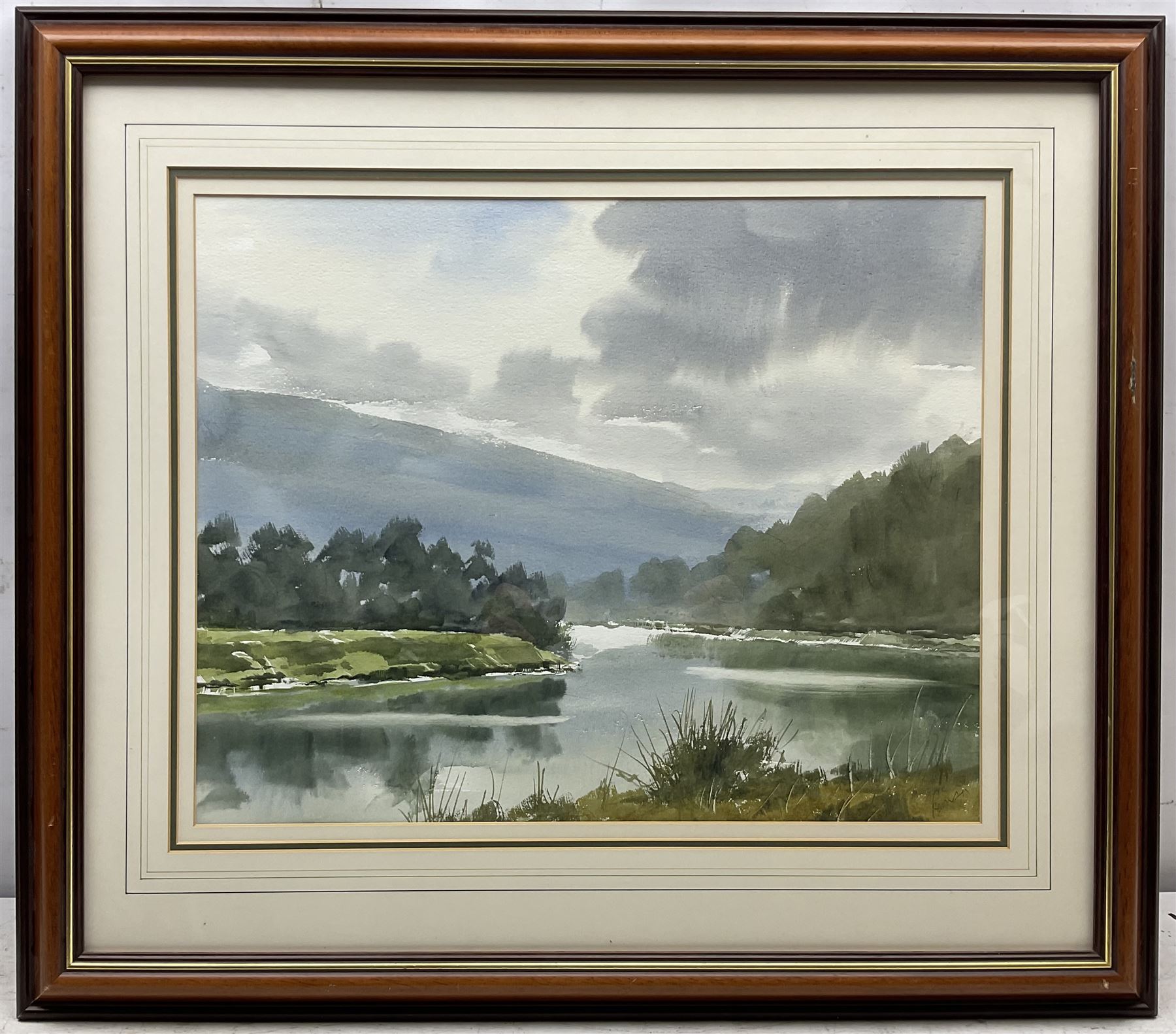 Alan Fenton (British 1927-2000): Landscape, watercolour signed 37cm x 47cm