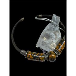 Silver stone set jewellery, including Siam silver brooch and bracelets and continental silver cameo jewellery, together with a collection of costume jewellery, including pair of stud earrings stamped for Christian Dior