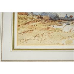 William James Boddy (British 1831-1911): 'Ross Castle - Killarney', watercolour signed titled and dated 1870, 21.5cm x 33.5cm