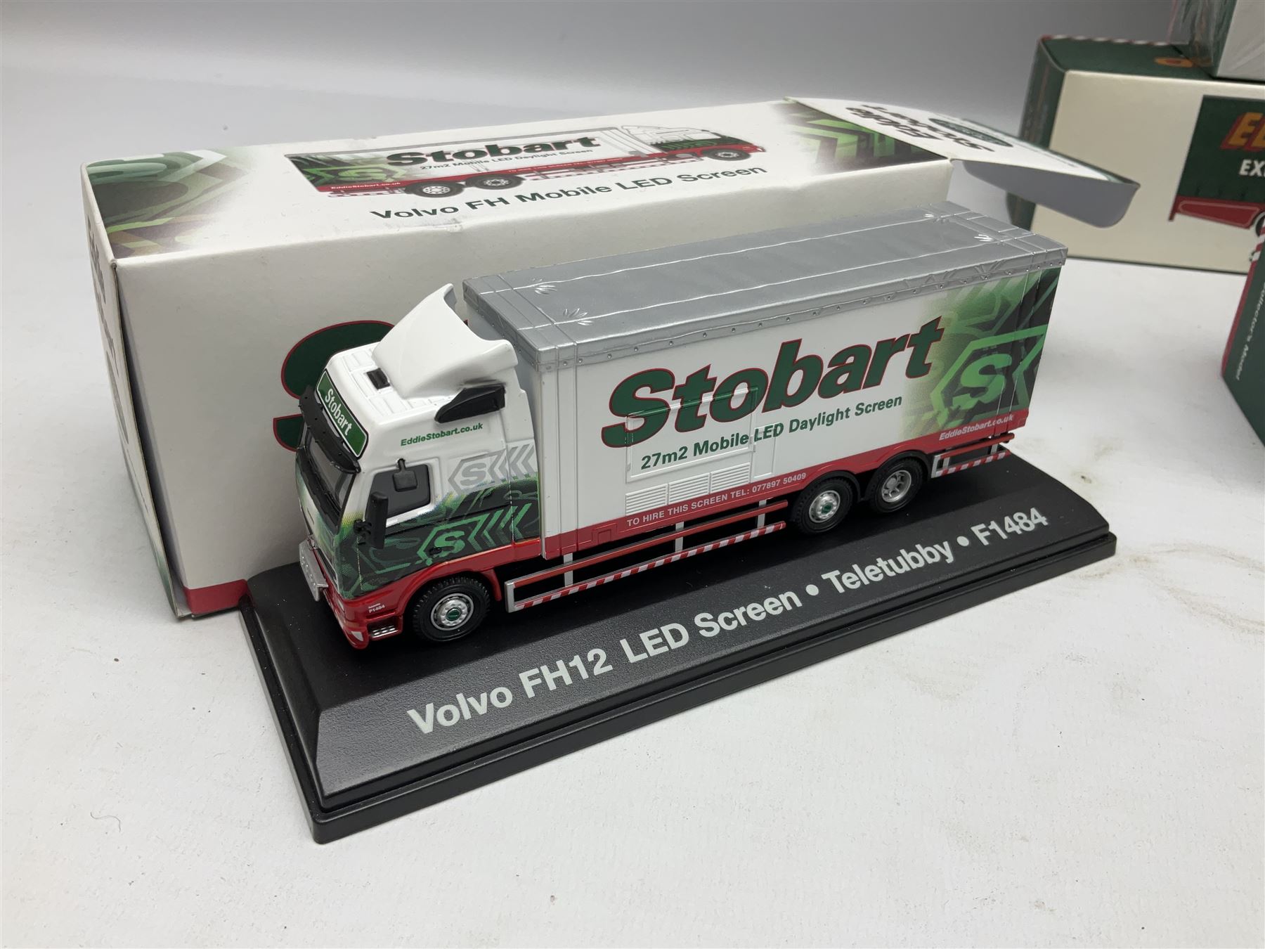 Atlas Editions Eddie Stobart - twenty-six 1:76 scale die-cast models in The Special Edition Collector's Series with twenty-five certificates; all boxed (26)