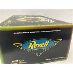 Small Soldiers - Revell 1:18 scale die-cast model of a Pontiac; boxed; and nine various sized loose action figures; together with nine other loose action figures including 'The Terminator' by Kenner (19)