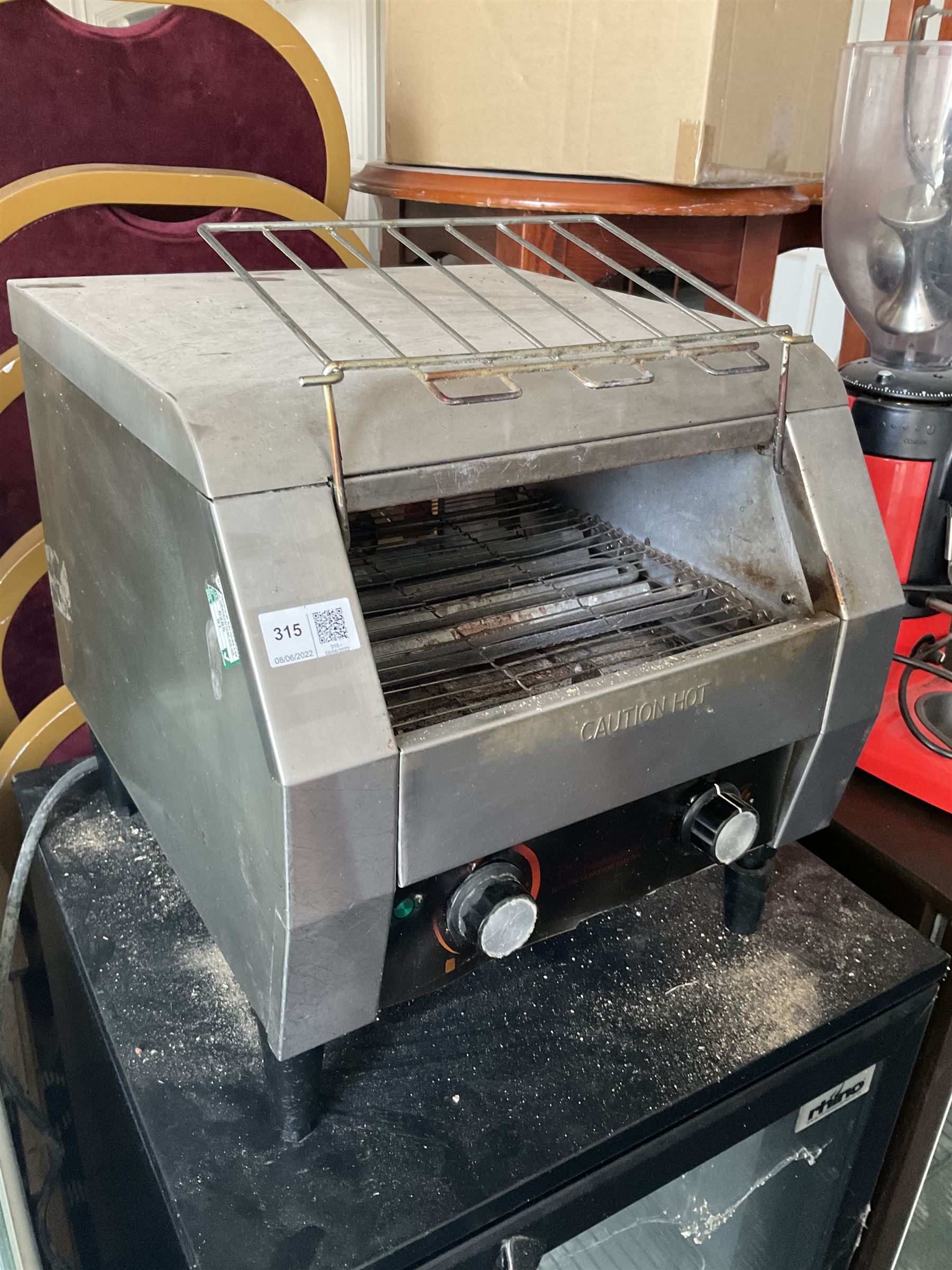 ToastMax electric conveyer toaster- LOT SUBJECT TO VAT ON THE HAMMER PRICE - To be collected by appointment from The Ambassador Hotel, 36-38 Esplanade, Scarborough YO11 2AY. ALL GOODS MUST BE REMOVED BY WEDNESDAY 15TH JUNE.