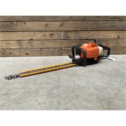 Husqvarna 141 petrol chainsaw and a Husqvarna 226HD75S petrol hedge cutter