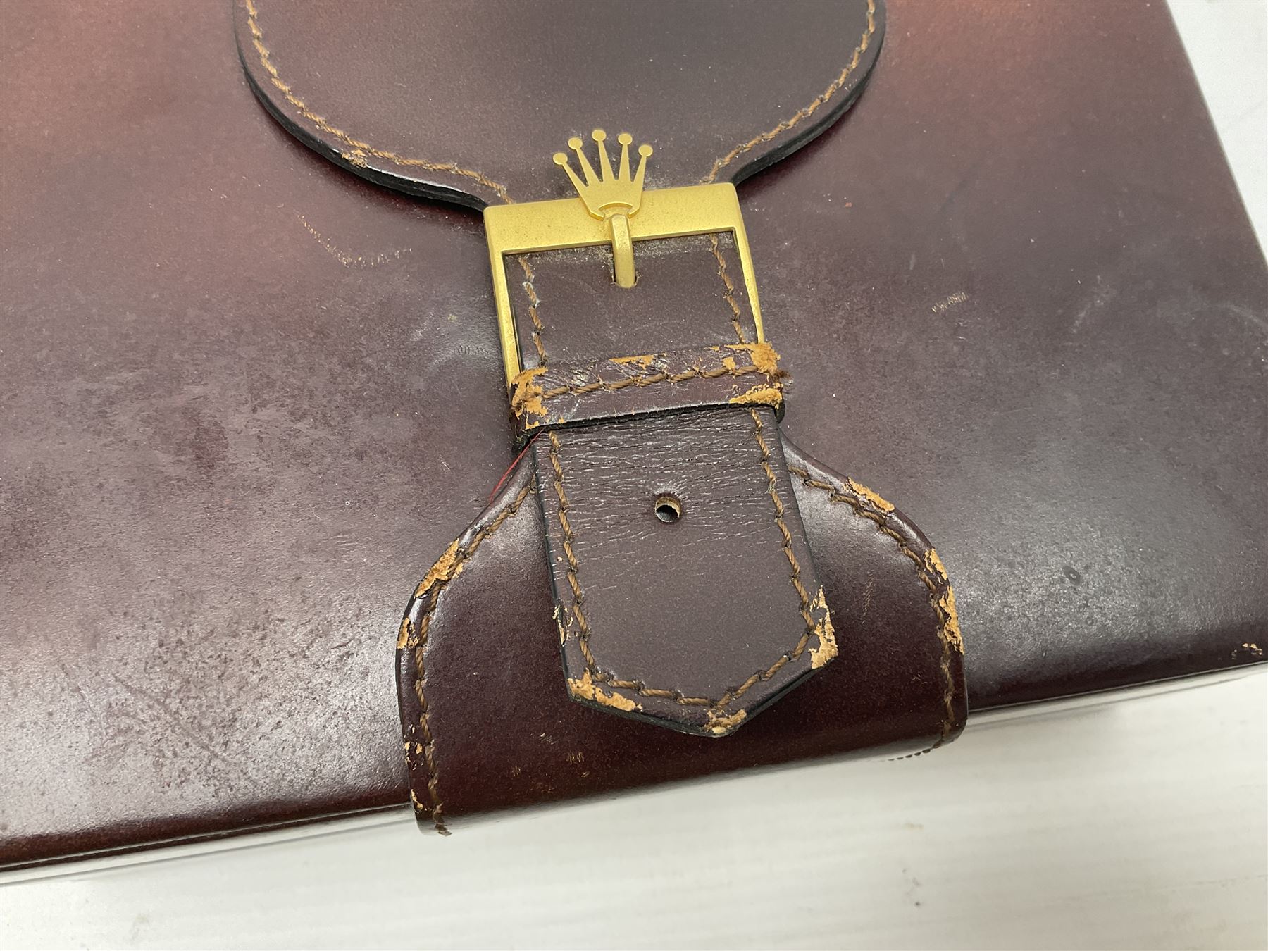 Rolex brown leather box | Wrist & Pocket Watches | 92754 Rolex brown leather box | Wrist & Pocket Watches | 92754