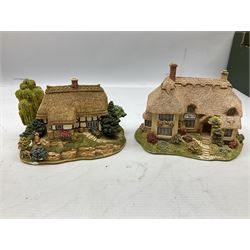 Twenty Lilliput Lane cottages to include 'Canterbury Bells', 'Royal Oak In'', 'Marigold Meadow', 'The Farriers' etc