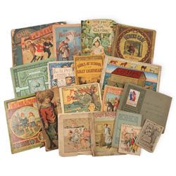 Collection of late 19th century/early 20th century picture books, titles including Mary an...