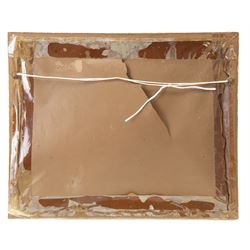 Rowland Henry Hill (Staithes Group 1873-1952): Girls Crossing the Stepping Stones, watercolour signed 26cm x 36cm