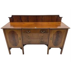 Early 20th century Georgian design sideboard, fitted with two cupboards and three drawers