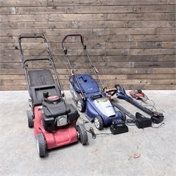 MTD 40 Pro + Spear & Jackson Lawnmowers with Electric garden tools