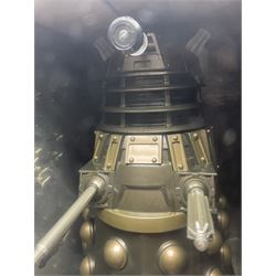 Dr. Who - four boxed collectables by Character Options and Wesco comprising Radio Controlled Dalek, Radio Controlled 1/4 scale K-9, Dalek and Tardis money banks (4)