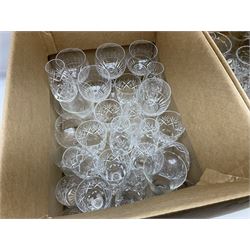 Royal Worcester Gold Chantilly pattern dish, Royal Doulton Naples pattern teapot, Beswick dogs (a/f), other ceramics and glassware to include Royal Doulton etc, die-cast to include Corgi etc, together with a quantity of cds, in five boxes