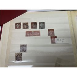 Great British, Commonwealth and World stamps, including South Africa, Malta, Falkland Islands, Gambia, Hong Kong, Grenada, Nyasaland, Somaliland, Antigua etc, housed in six albums or stockbooks