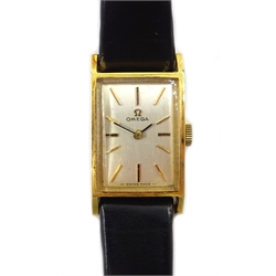  Lady's Omega goldplated manual wristwatch  
