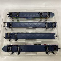 Hornby ‘00’ gauge - DCC ready The Beatles Yellow Submarine Eurostar Train Pack set 3005/3006 comprising Eurostar Class 373 Power Driving Unit, Eurostar Class 373 Dummy Driving Unit and two Eurostar Class 373 Passenger Saloons; in original box 