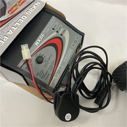 Tamiya - Plasma Edge II radio controlled car together with boxed NX86 Delta Peak AC/DC fast charger and Carson Reflex Stick Pro 3.1 Elektro Set