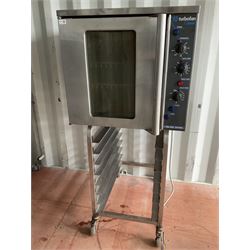 Blue Seal Turbofan 32inch commercial oven on tray stand - THIS LOT IS TO BE COLLECTED BY APPOINTMENT FROM DUGGLEBY STORAGE, GREAT HILL, EASTFIELD, SCARBOROUGH, YO11 3TX