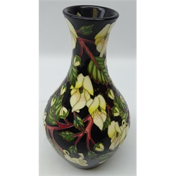 Moorcroft Mountain Gold pattern baluster vase, designed by Sian Leeper 2003, H21cm   