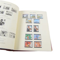 Queen Elizabeth II mint decimal stamps, including prestige booklets, booklet panes, etc, housed in eight Stanley Gibbons Windsor albums