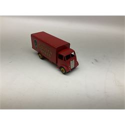 Twenty unboxed and playworn die-cast models including Dinky Guy van Golden Shred, Buick Riviera, Austin A105, Hillman Imp etc; Corgi Batmobile, Monkeemobile, Man From Uncle Oldsmobile Super 88, Airborne Caravan, Ford Mustang etc; Spot-On Humber Super Snipe Estate car; Schuco Micro Racer 1038 clockwork Mercedes 220S etc