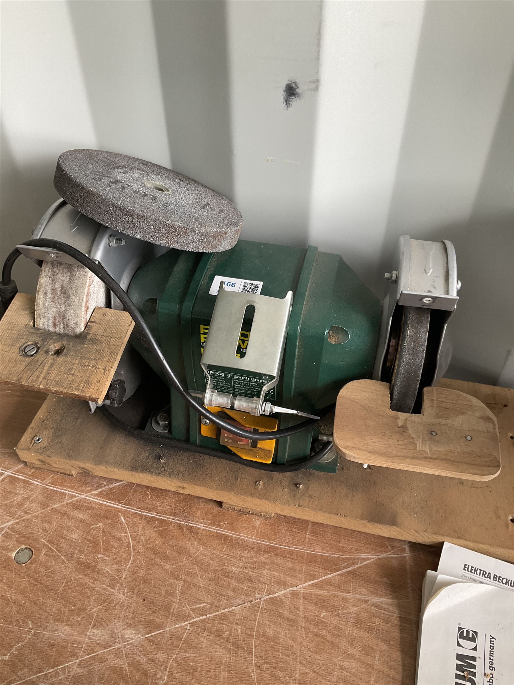Record RPBG6 and Draper GWD205A Wet and dry bench sharper THIS