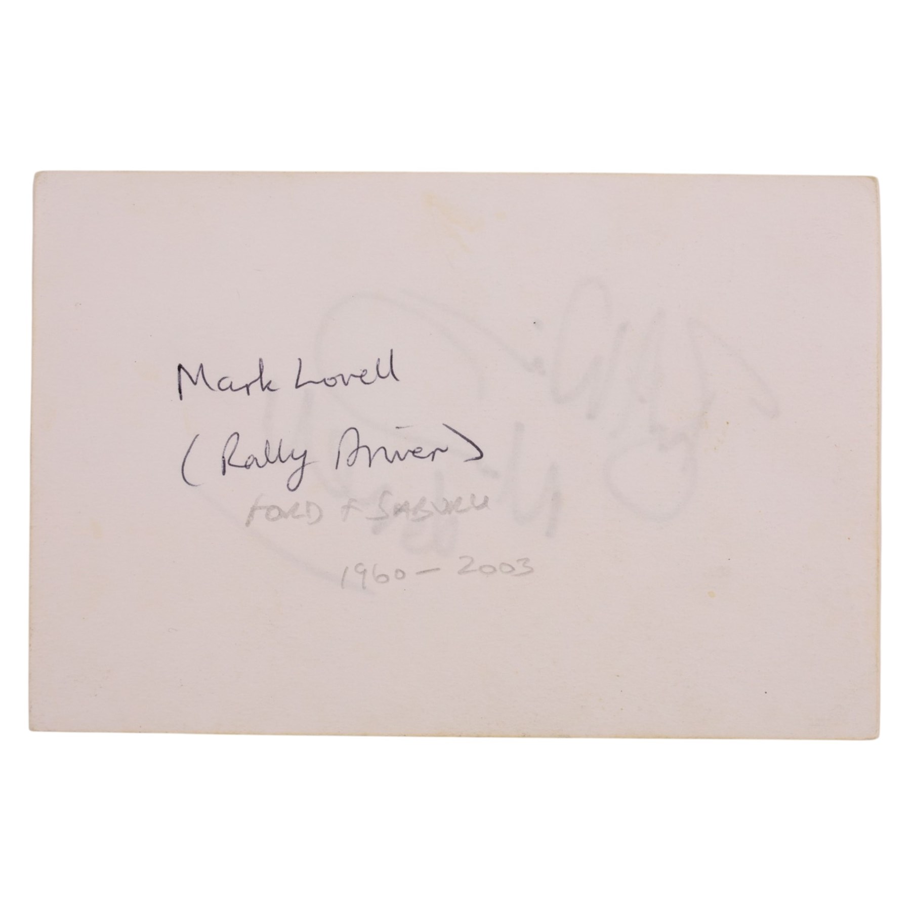 Signed Formula 1 memorabilia, including 1973 Milestones magazine signed to the front cover by Graham Hill and three signed photographs comprising Jackie Stewart, Jack Bradbury and Mario Andretti, with certificate of authenticity from Chaucer Auctions