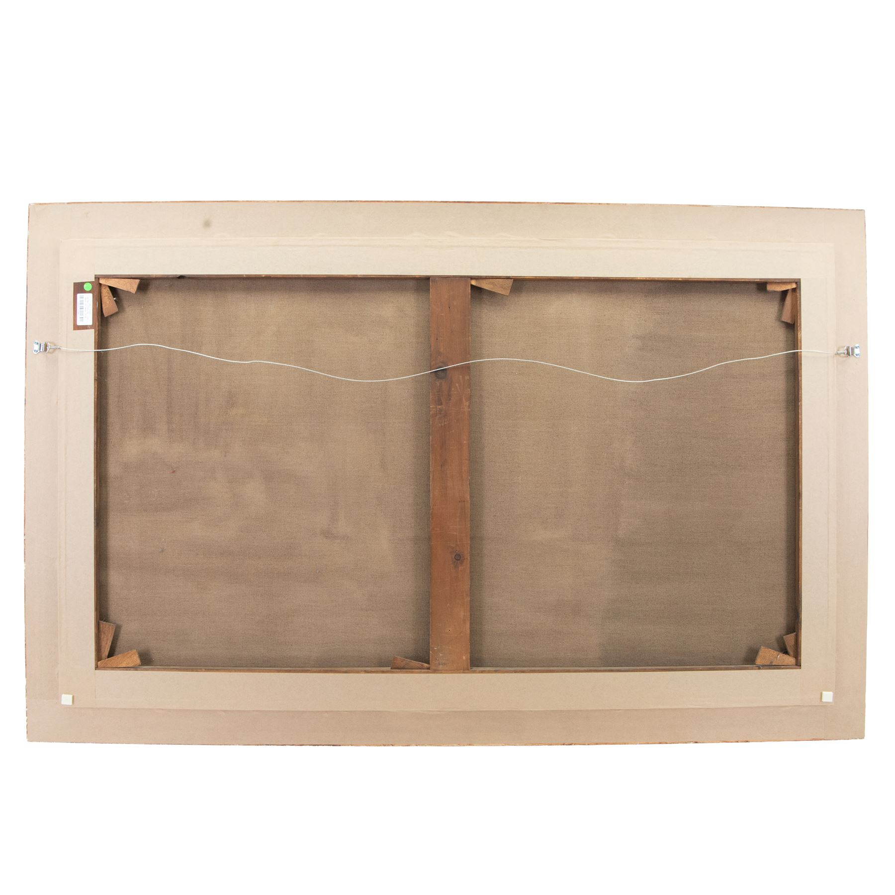 Edmund John Niemann (British 1813-1876): The River Swale below Richmond, oil on canvas signed 76cm x 127cm