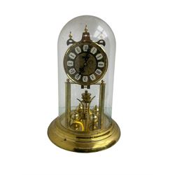 Haller Torsion clock with acrylic dome