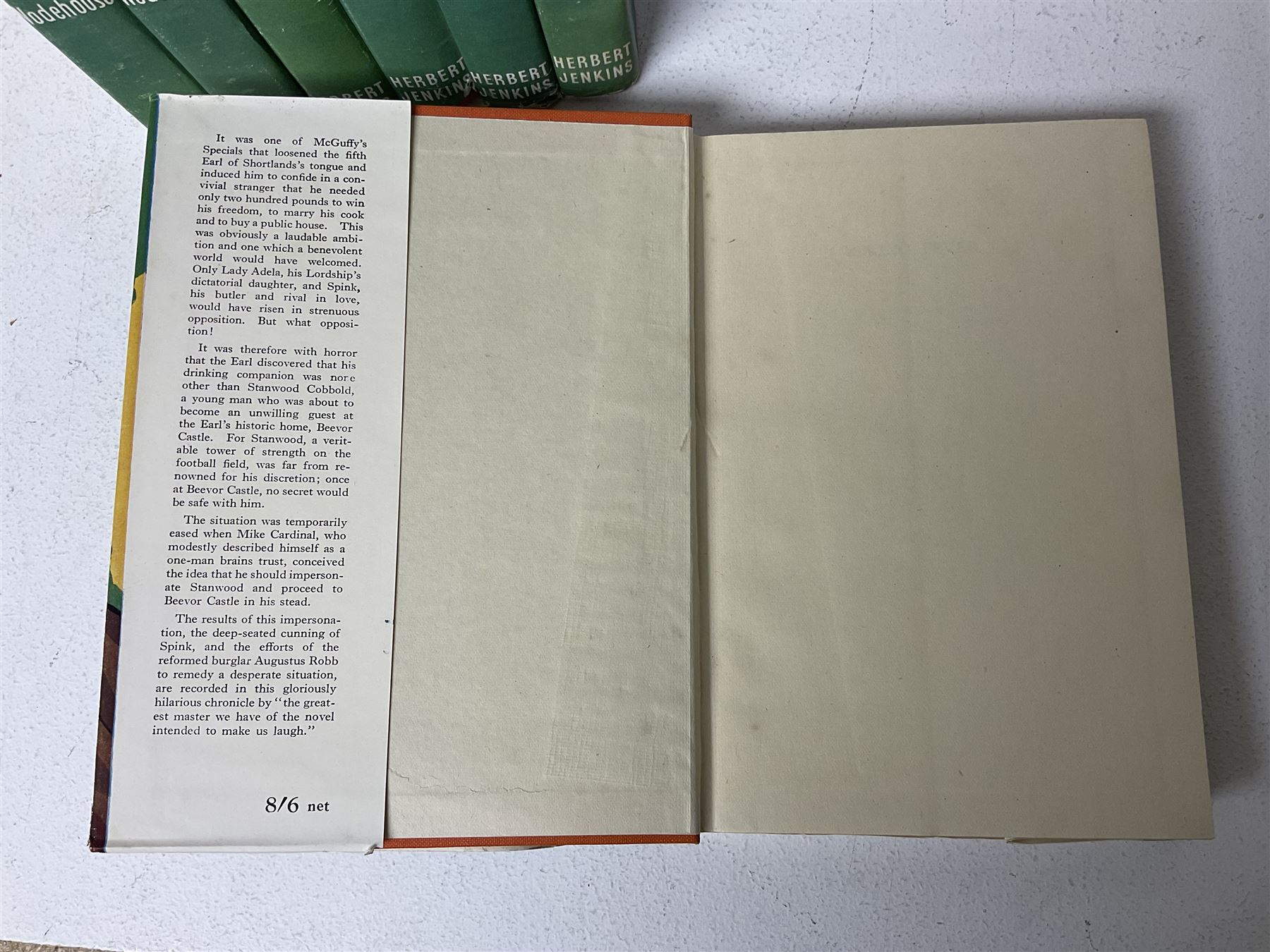 Seven P G Wodehouse; Spring Fever, first edition books