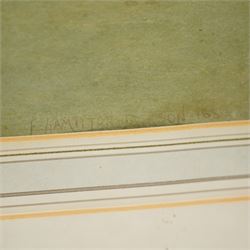 Frederick Hamilton Jackson (British 1848-1923): Couple on the Village Green, watercolour signed and dated 1889 44cm x 64cm