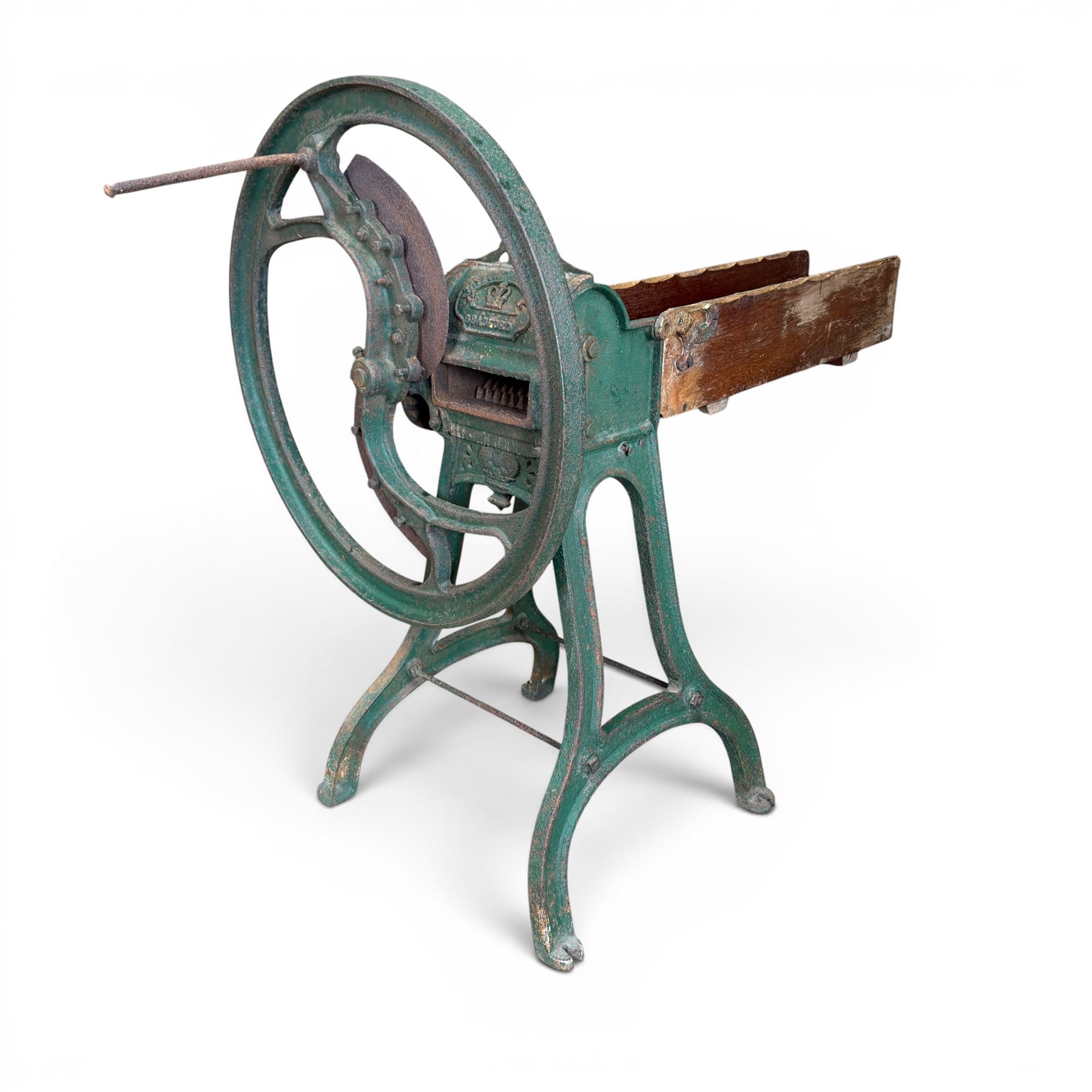 Taylor & Parsons - 19th century cast iron chaff cutter