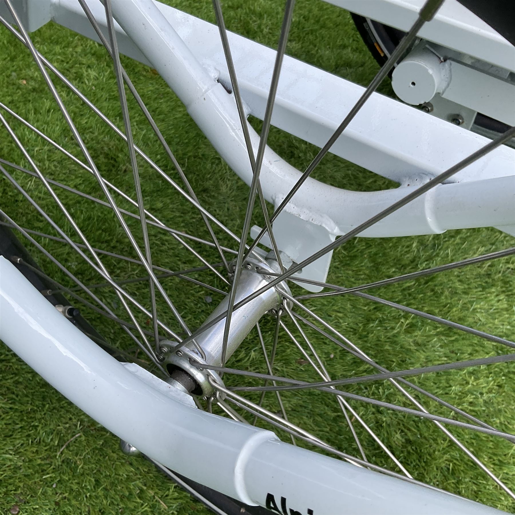 Alpine ProMax E-tricycle 25km/h, C961, disc brakes, front and rear/brake lights, with charger, full working order with very little use - THIS LOT IS TO BE COLLECTED BY APPOINTMENT FROM DUGGLEBY STORAGE, GREAT HILL, EASTFIELD, SCARBOROUGH, YO11 3TX