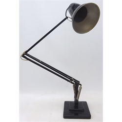  Herbert Terry & sons anglepoise lamp desk lamp on stepped base   
