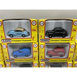 Seventy Classix Transport Treasures 1:76 scale die-cast models, all boxed (70)