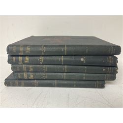 Charles Rathbone Low: Her Majesty's Navy, including its Deeds and Battles', five vols of six., pub J.S. Virtue & Co., London, 1890 (5)