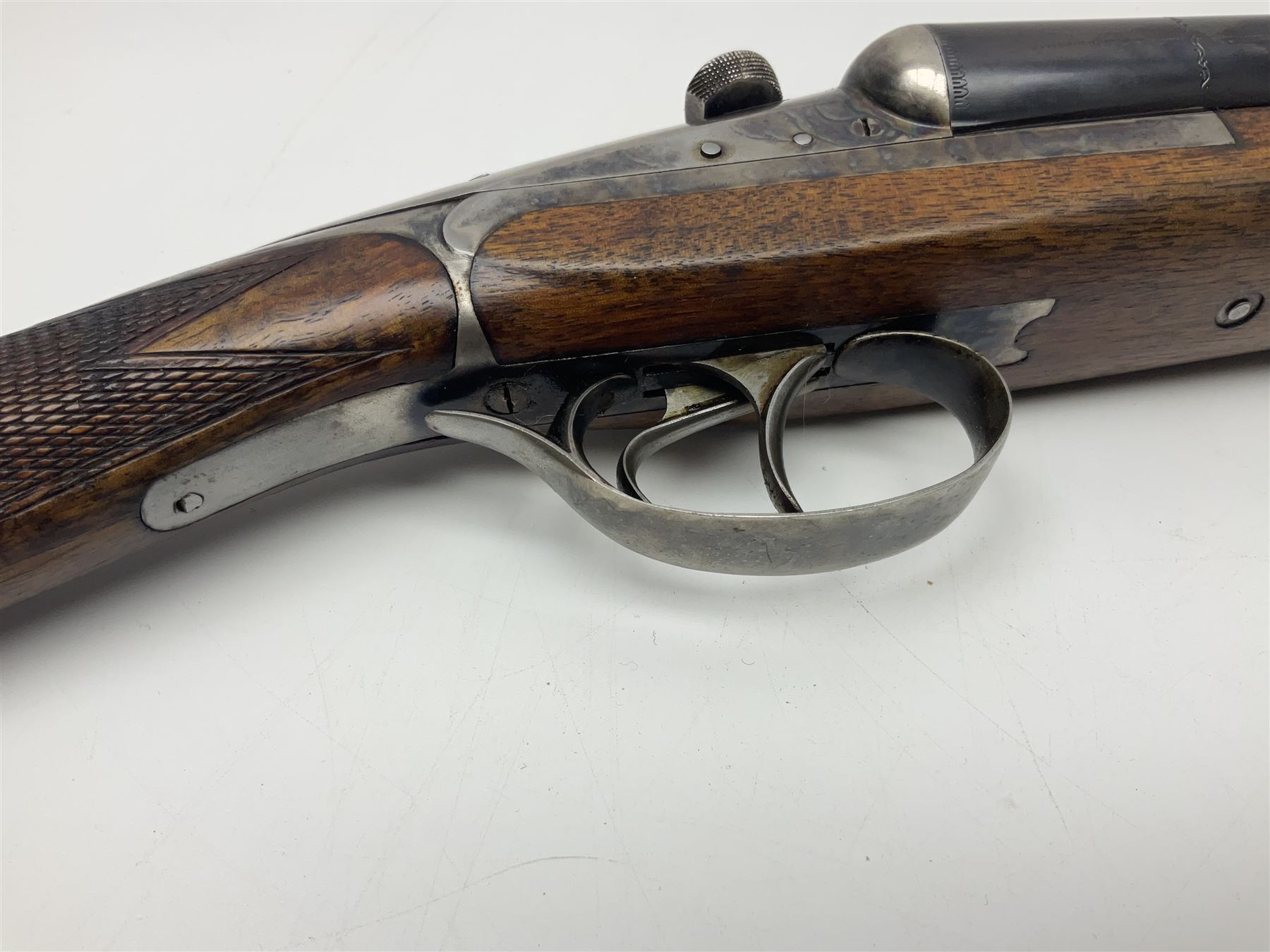 SHOTGUN CERTIFICATE REQUIRED: French Darne 12-bore side-by-side breech loading non-ejector double barrel shotgun with 70cm (27.5