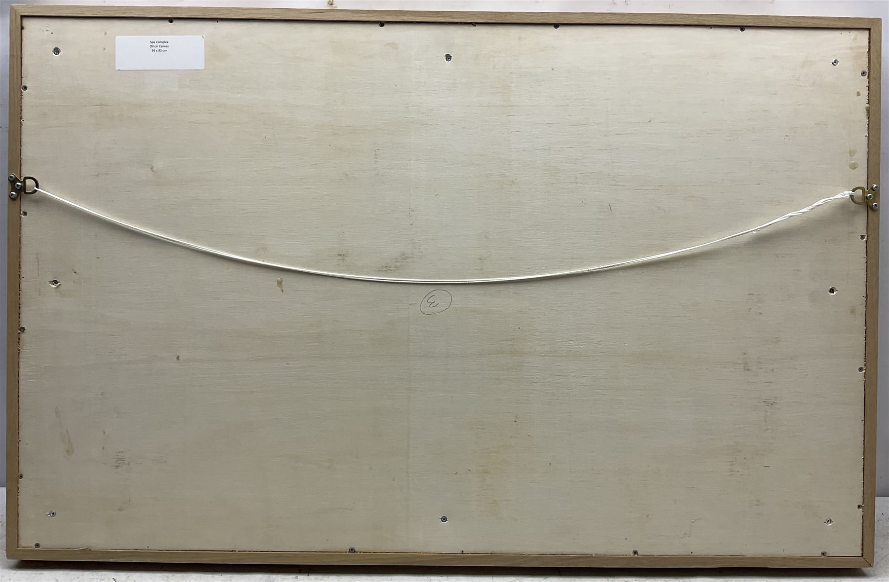 Joy Lomas (British Contemporary): Scarborough Spa, oil on canvas signed 56cm x 91cm