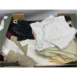 Quantity of horse tack and equipment to include Hauptner electric horse clippers, The Horseman Electric Clippers, bits, bridles, girths, rugs, jodpa boots etc  