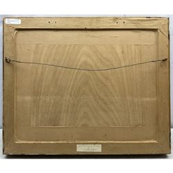 James Baker Pyne (British 1800-1870): 'St. Michael's Mount Cornwall', oil on canvas laid on board signed 37cm x 47cm