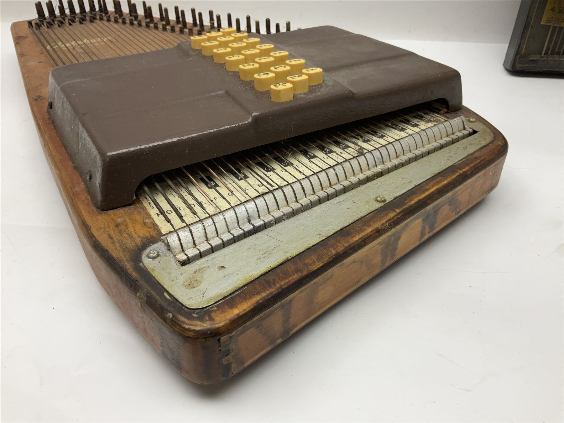 Oscar Schmidt Autoharp L60cm; cased; another uncased; and a Zimmerman Autoharp (3)