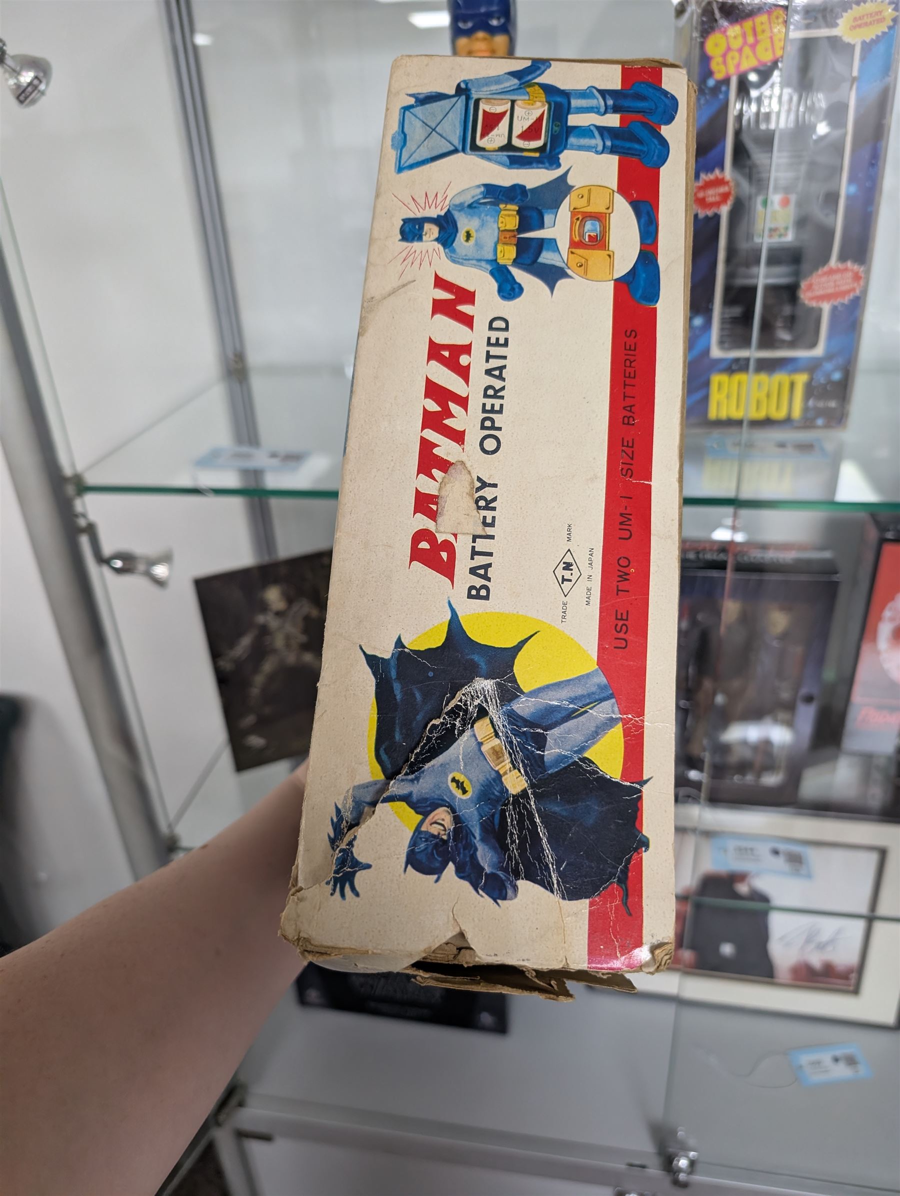  T.N Nomura Batman battery operated robot, boxed