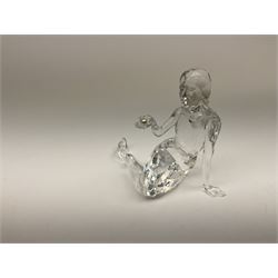 Swarovski Crystal mermaid H10.5cm, in original box 