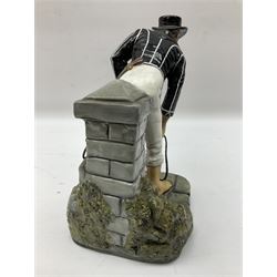 Michael J Sutty limited edition Seaman figure from the Trafalgar Period (1805), 93/250, from the British Naval Figures series, H21cm