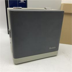 Bolex Paillard P3 Zoom Reflex camera body, serial no 38090, with 'B te S.G.D.G Som Berthiot Pan-Cinor 1:1.9 f=8a 40' lens, serial no. 40251438 in case, Kodak Brownie movie camera, Kodak model 2 Brownie movie camera and a Kodak 8 Movie Projector A-15G and other camera equipment 