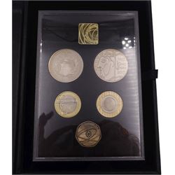 The Royal Mint United Kingdom 2017 proof coin set, commemorative edition, cased with certificate