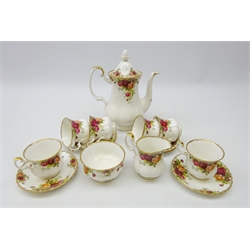 Royal Albert Old Country Roses coffee service  
