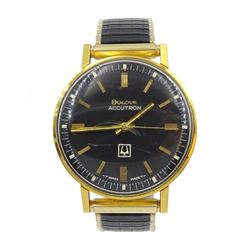 Bulova Accutron gold-plated and stainles