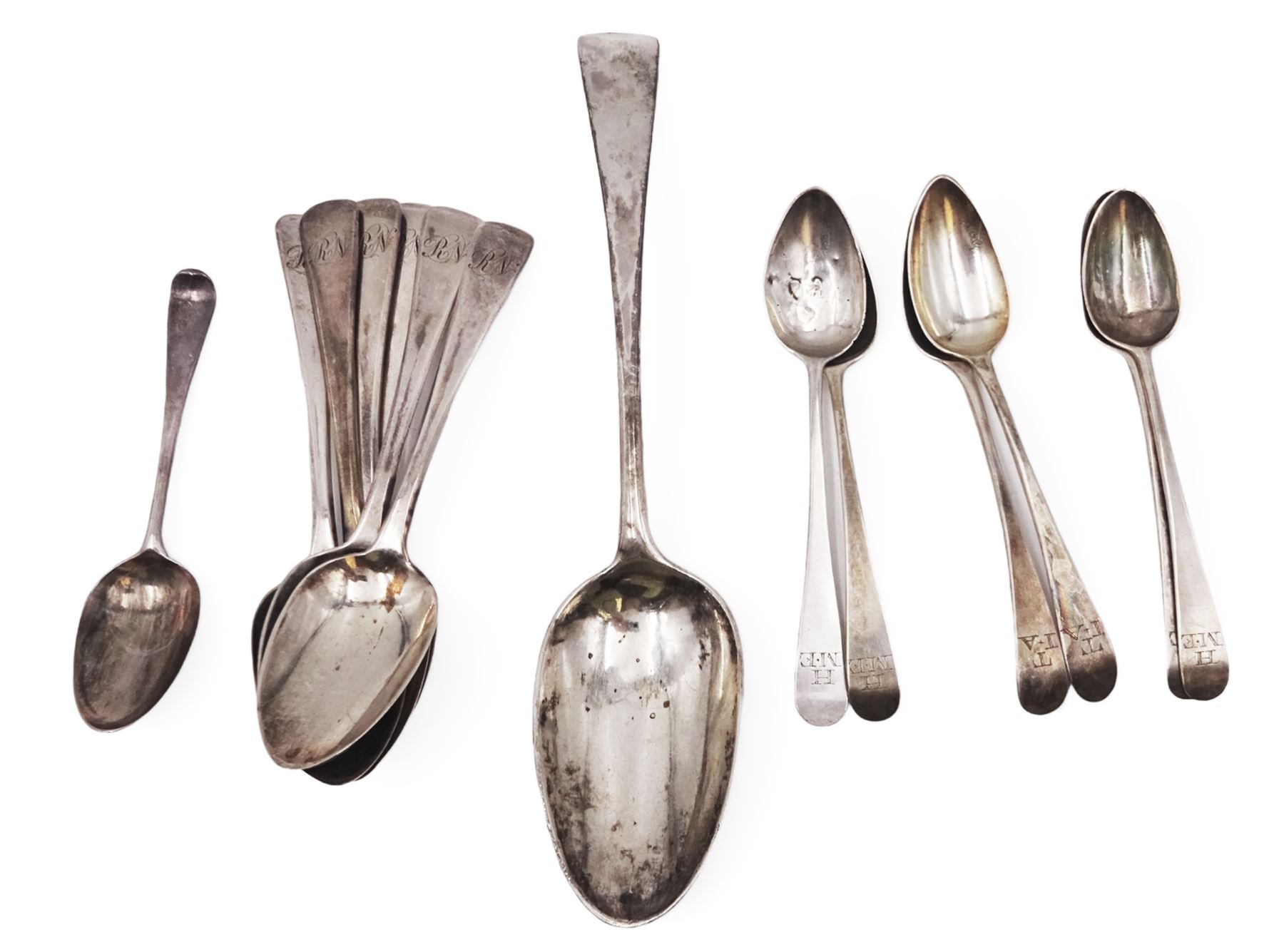 Collection of silver spoons Silver 106638 - Main Image
